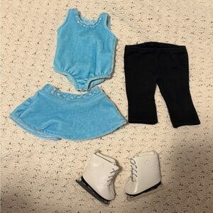 American Girl Doll Figure Skating Outfit